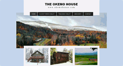 Desktop Screenshot of okemohouse.com